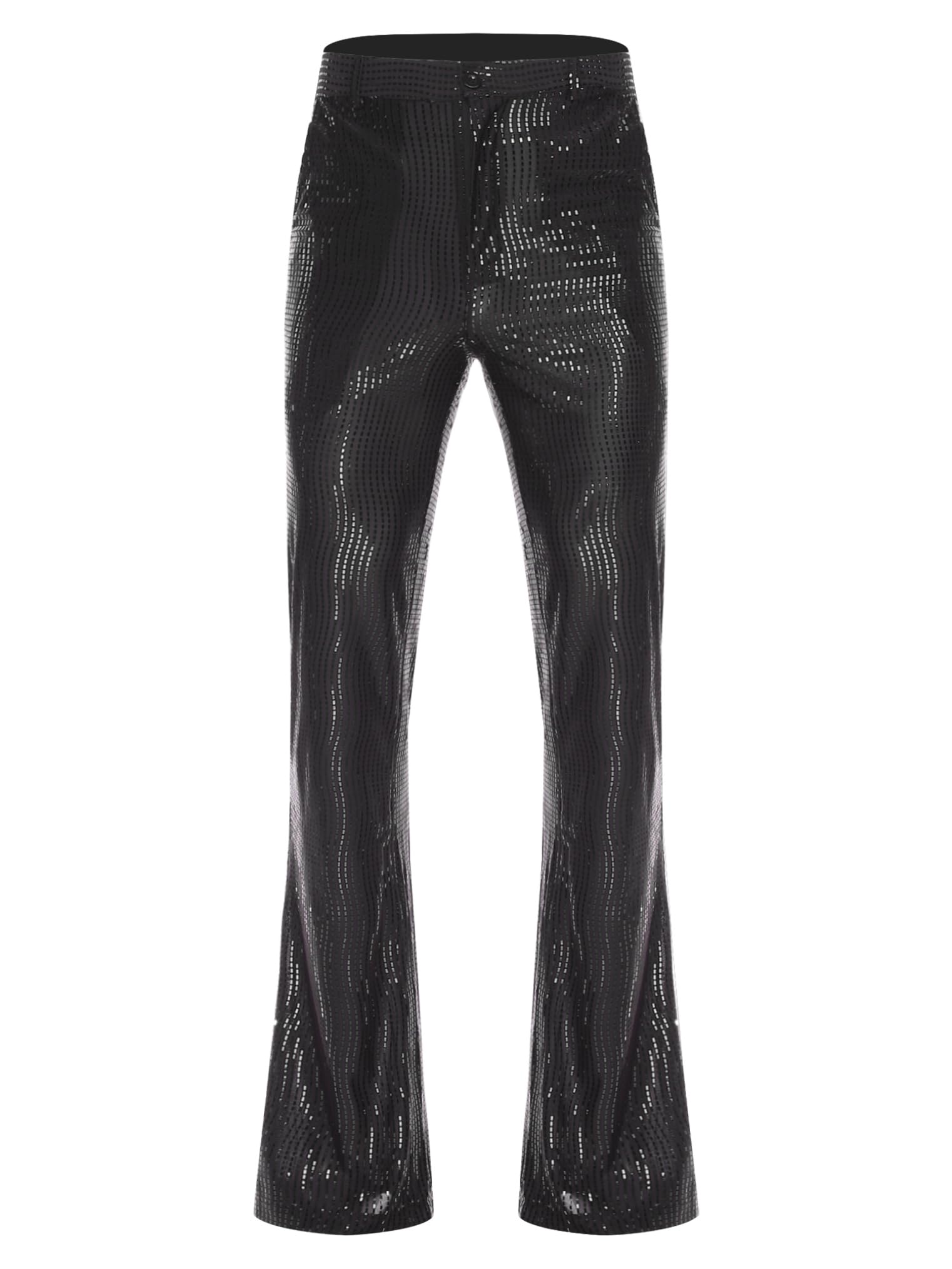 Choomomo Pantalones retro años 70 80 para hombre, brillantes, jazz, baile escénico