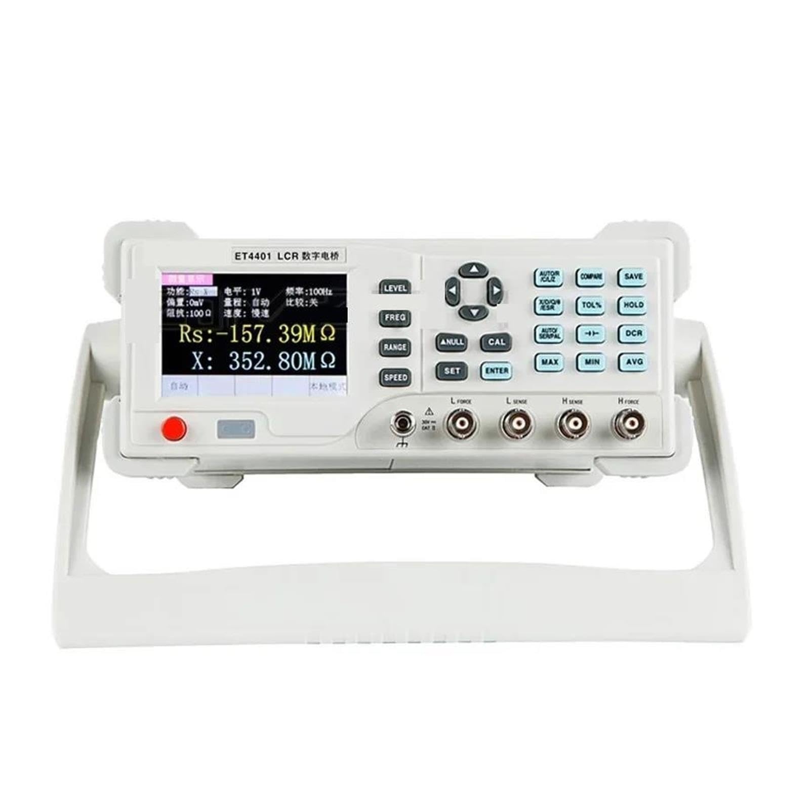 Testeur LCR De Bureau ET4501 ET4502 ET4510, Pont Numérique 10Hz ~ 100kHz, Fréquence Réglable En Continu 1 Hz(ET4501)