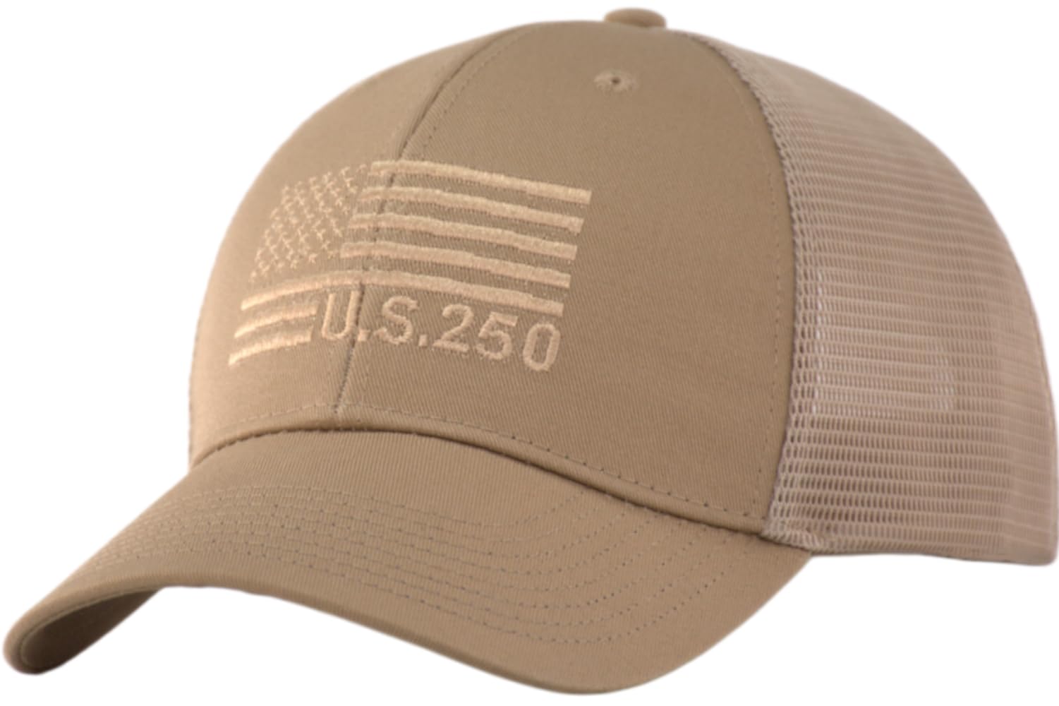 American Flag Trucker Cap, Regular &amp; XL-3XL, Big Head Snapback Patriotic Baseball Hat (Up to Size 8)