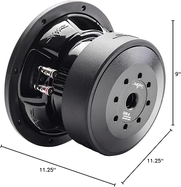Skar Audio SVR-8 D2 8 800 Watt Max Power Dual 2 Ohm Car Subwoofer