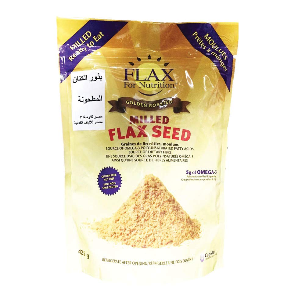 Canmar Golden Roasted Milled Flaxseed 425 g