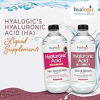 Vista 6 de Hyalogic Suplemento líquido de ácido hialurónico – Apoyo ingestible para la piel con 100 mg de HA y 100 mg de MSM – Hidratación natural