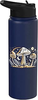 The Mushrooms Are Calling And I Must Go Stainless Steel Insulated Water Bottle