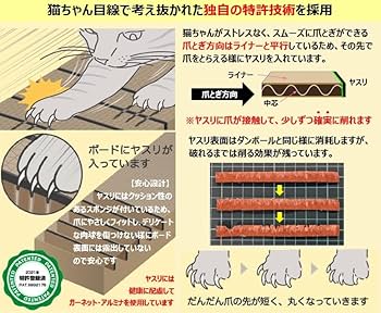 爪とぎ 猫 爪研ぎ おしゃれ 爪とぎ防止 つめとぎ 爪やすり 爪研ぎ 爪 爪0 81BeU+BFojL._UF350,350_QL50_.jpg