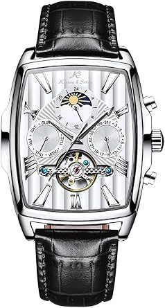 Kronen&S hne Cube Tourbillon Mekanik Otomatik Erkek Kol Saati