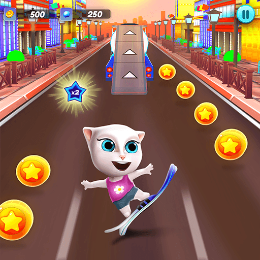 Animal Run Game - Subway Running Cat Surfer Games