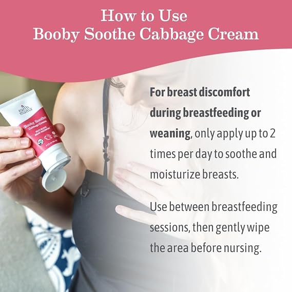 Earth Mama - Booby Soothe Cabbage Cream - 2oz