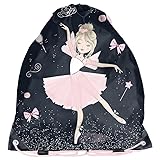 PASO Ballet, Bolsa de Deporte con cordón Unisex Kids, Multicolor, 45 x 34 cm