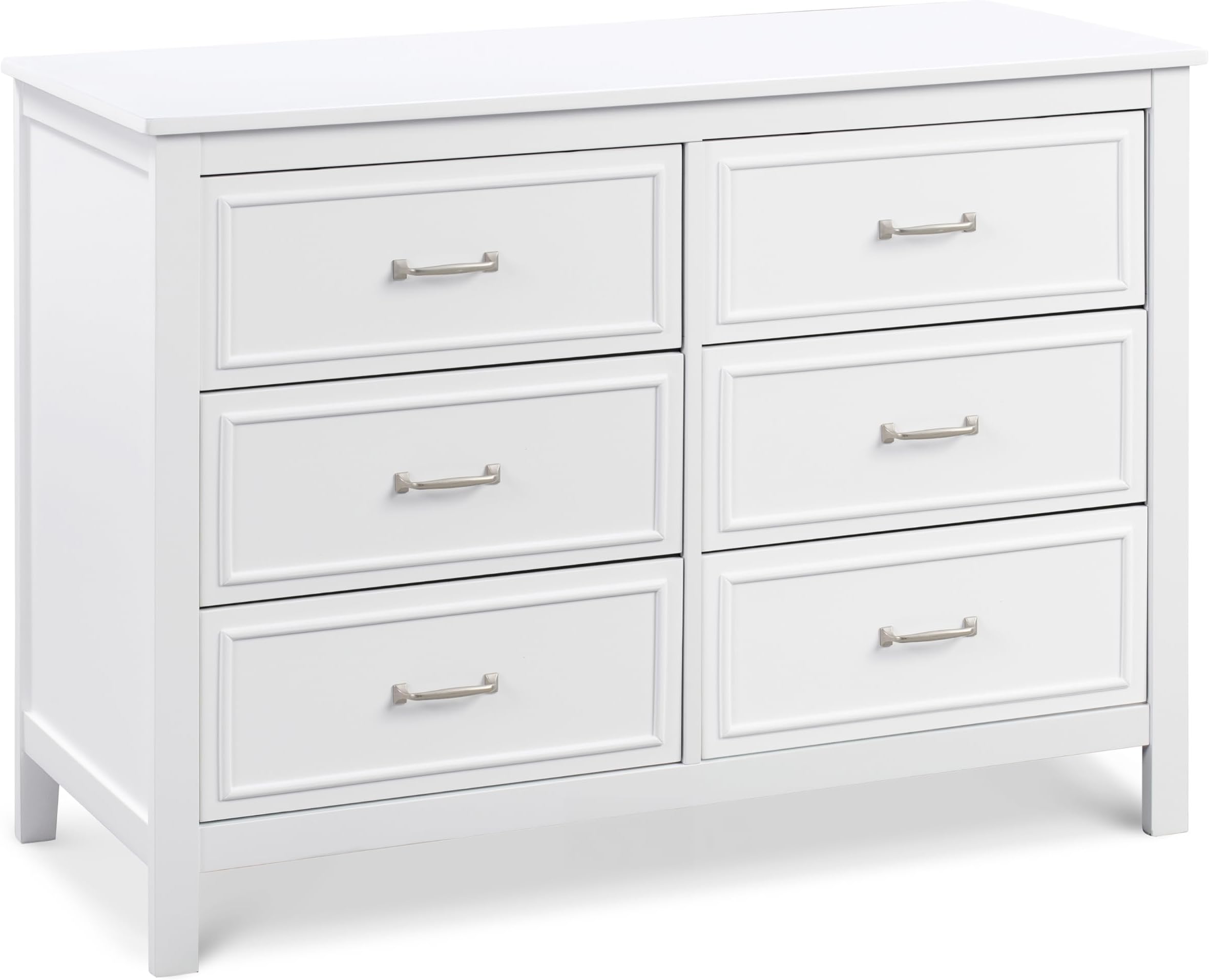 Charlie 6-Drawer Dresser in White