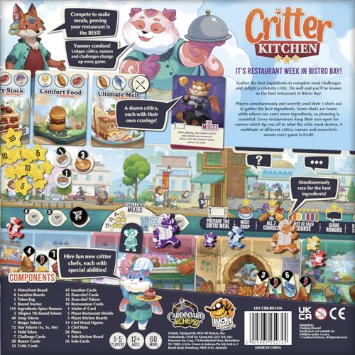 Critter Kitchen Juego de Estrategia para 1-5 jugadores miniatura 4