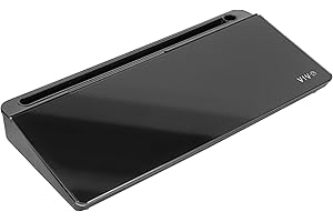 Vivo 16 x 7 Inch Glass Desk Dry Erase Board with Storage