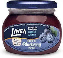 Linea Geleia de Mirtilo 230g (Sem Adição de Açúcar)