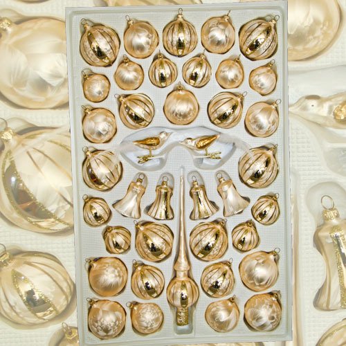 Baumkugelsortiment Tradition - Baumschmuckset 39 Teile