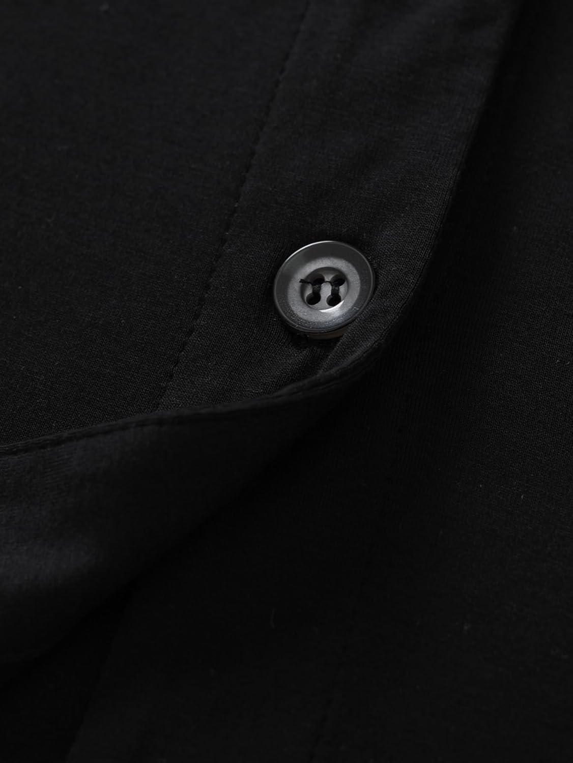 Latuza Women's Bamboo Viscose Pajama Top Button Up Sleep Shirt - Image 5