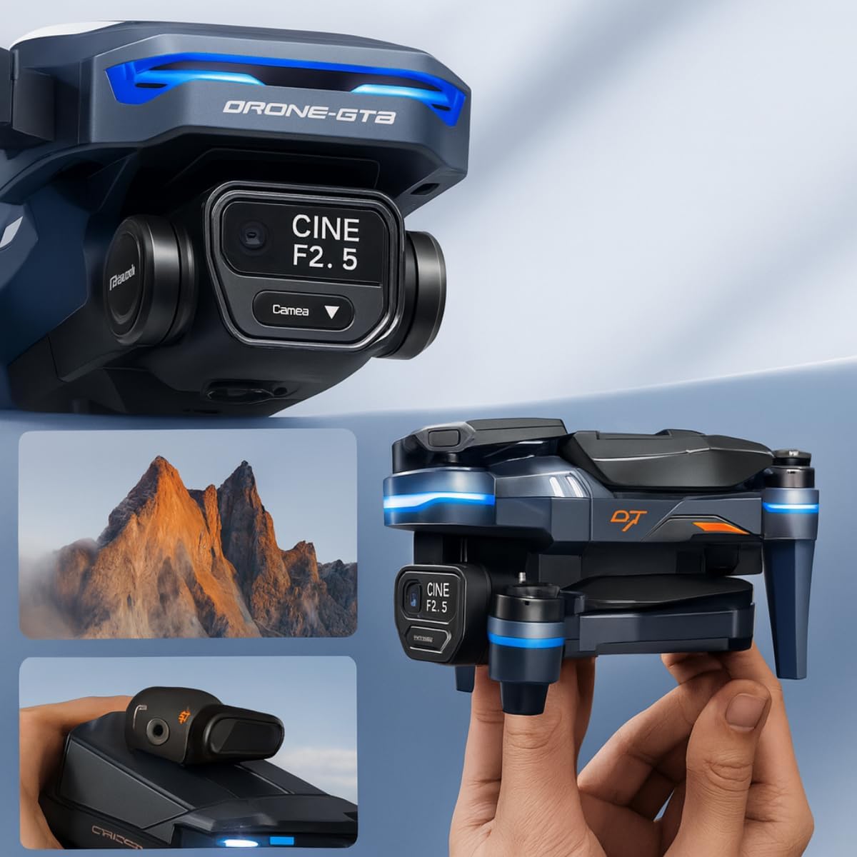 Genérico GT8 Drone Camera Close-up