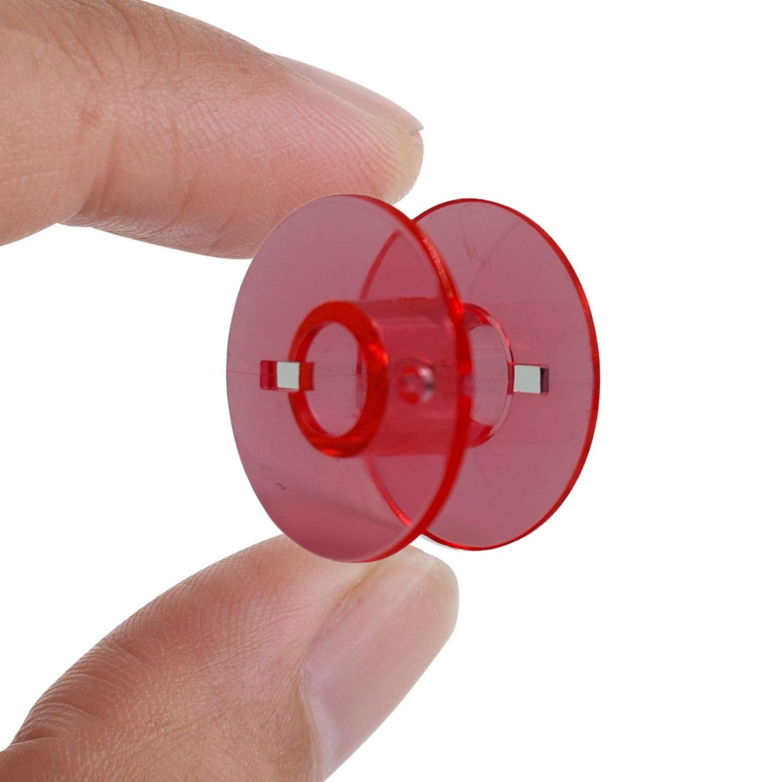 Zenith Pink+Black (10+10) Imported Plastic Bobbins for All Domestic Automatic and Manual Sewing Machines.Suitable for Models Like Singer, Usha Janome, Brother, Rajesh. — Amazon image 8