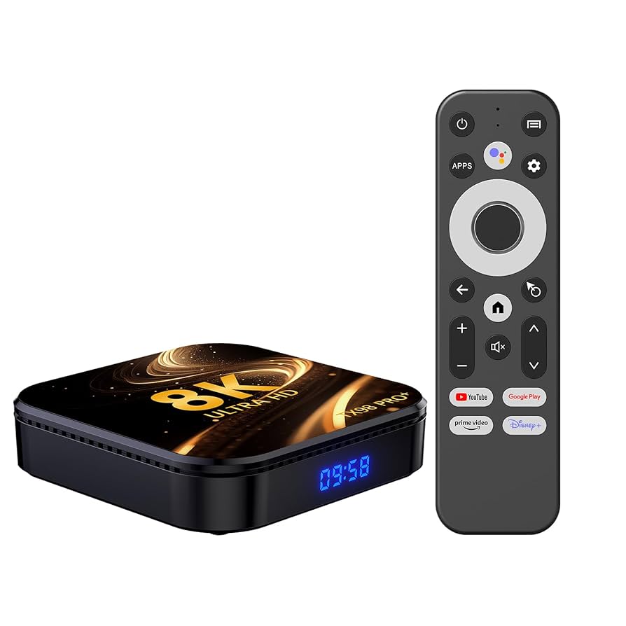トランススピードAndroid 13.0搭載 8K TV BOX Transpeed Android 13 TV Box ATV Dual Wifi With TV Apps 8K