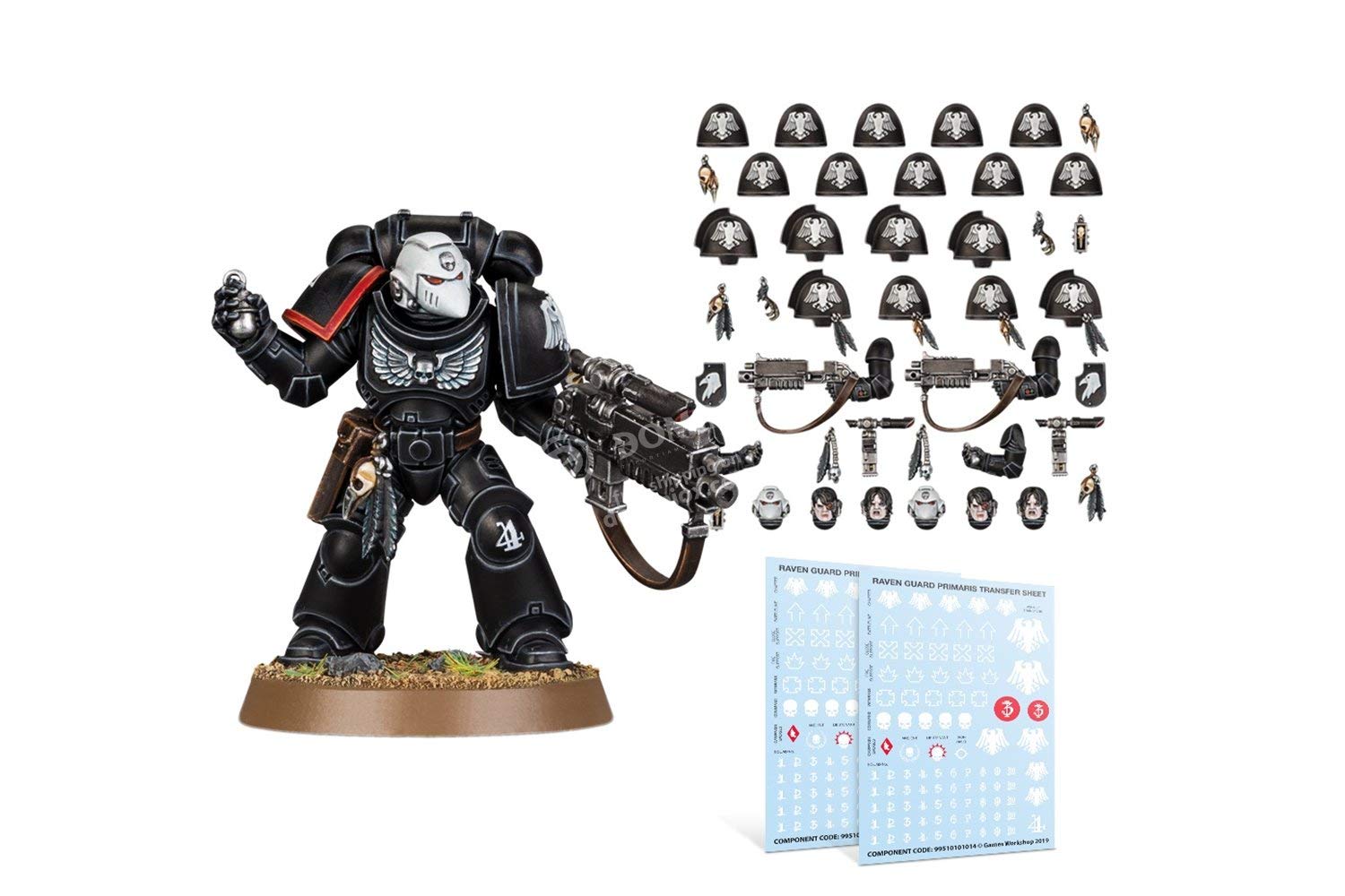 Games Workshop - Warhammer 40,000 - Raven Guard Primaris Upgrades & Transfers
