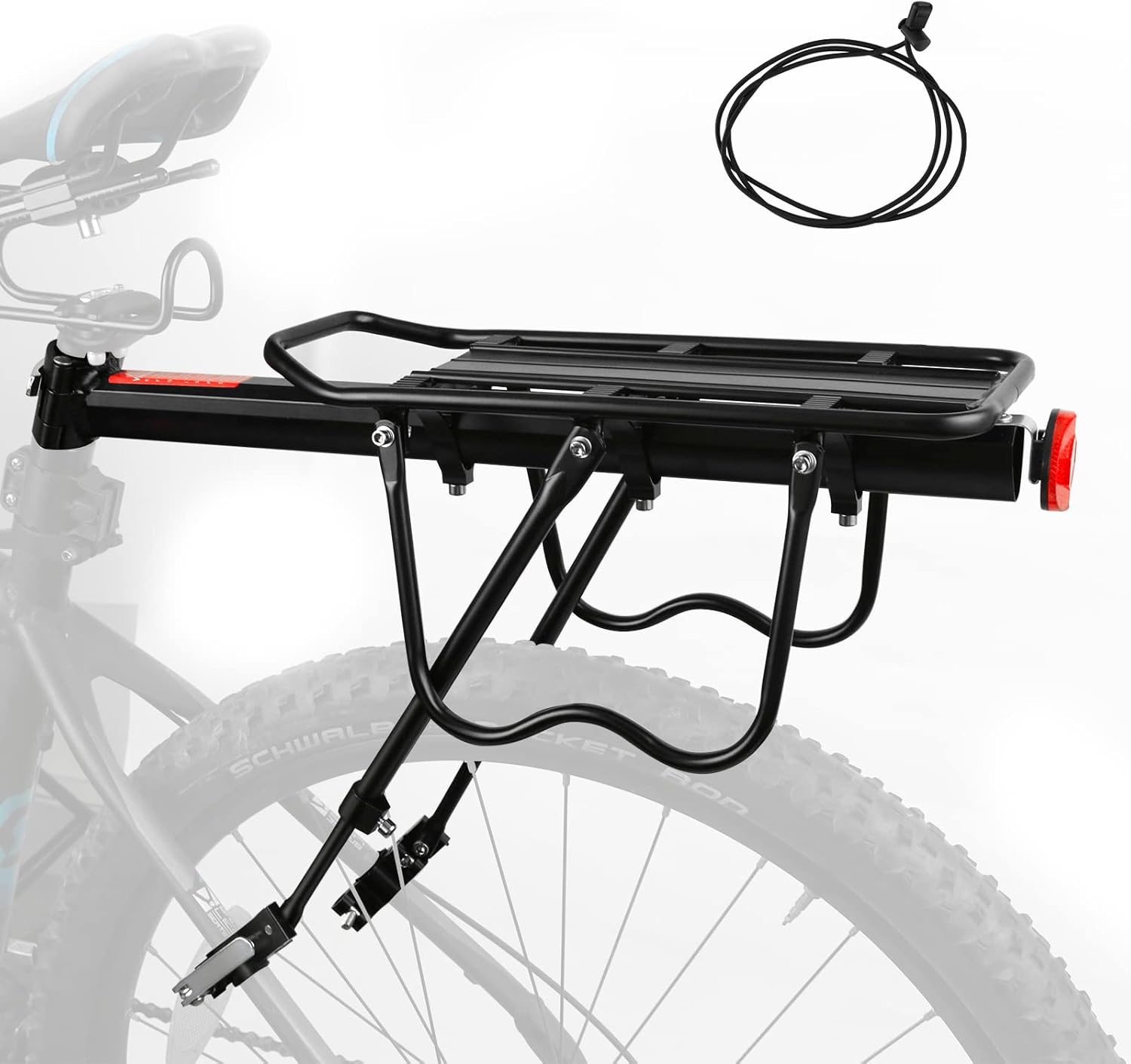 Rear Bike Rack, Bike Cargo Rack Rear Quick Release