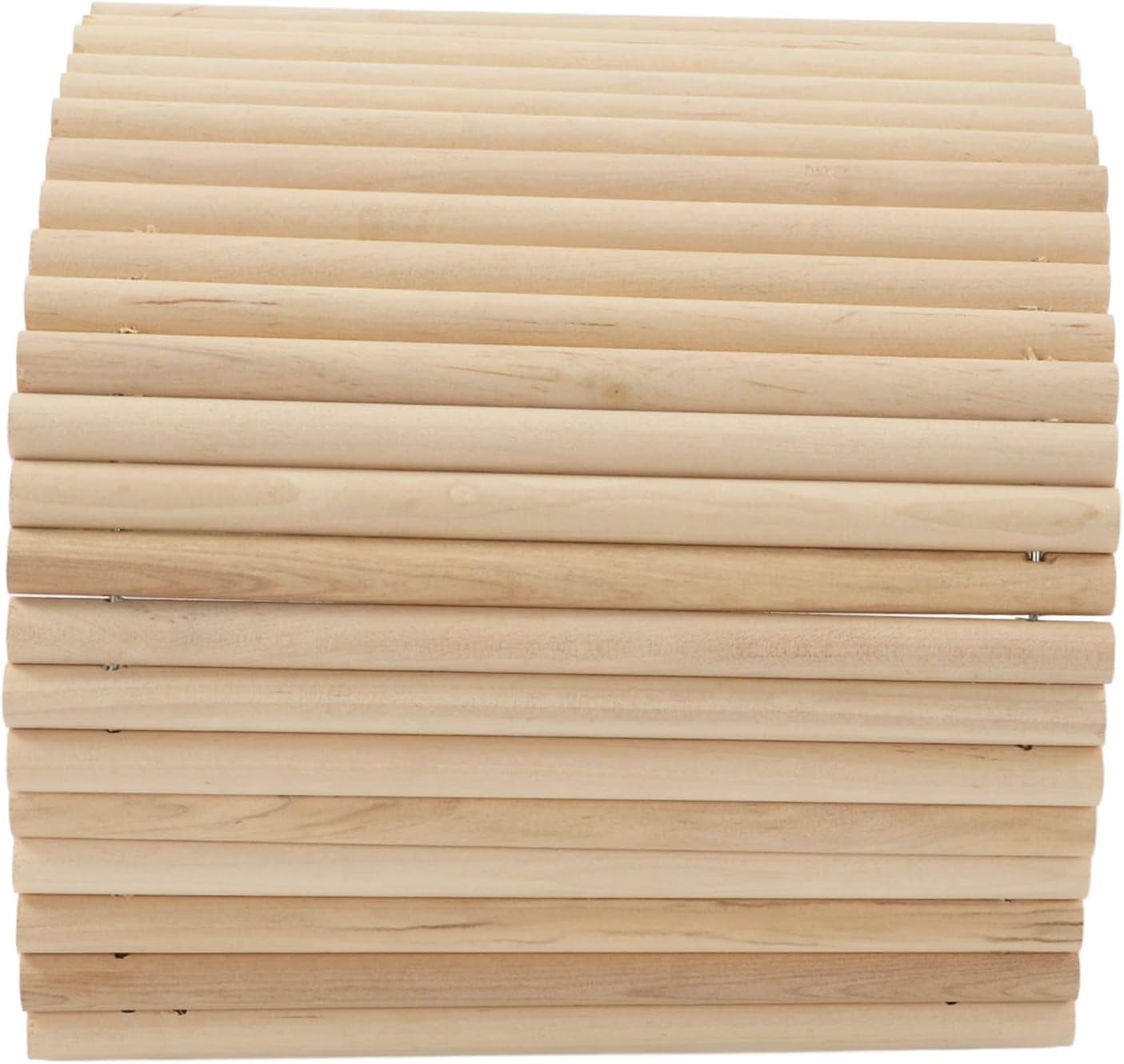 Wooden Hamster Bridge,Birch Rodents Chewing Climbing Tunnel Small Animal Bendy Bridge Ramp Hut Hideout for Guinea Pigs Hedgehogs Chinchillas and Other Rodents