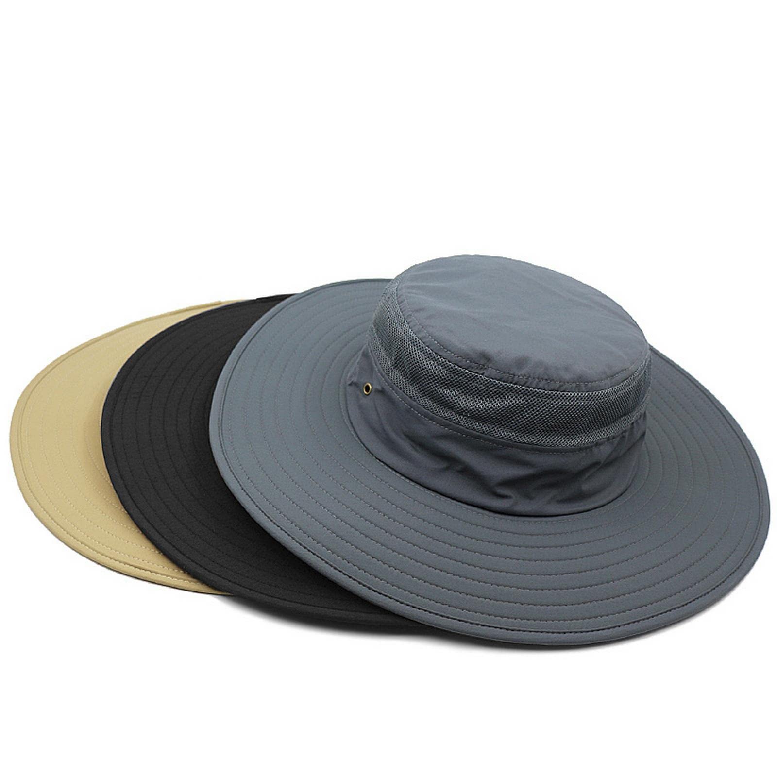 Sombrero de pescador de cabeza grande para hombre, sombrero de sol para mujer, sombrero de pescador de playa, gorra de algodón puro, sombreros de cubo de tamaño grande