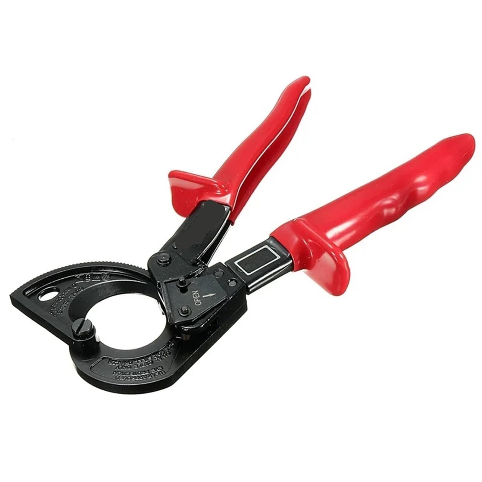 Alicates for cortar cables con trinquete, alicates for cortar cables aislados, herramienta profesional for crimpar terminales con trinquete para candados, cadenas y compactos metálicos(325A)