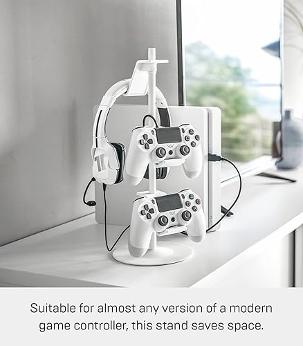 Miniatura 3 de YAMAZAKI Casa Smart Universal Ajustable Controlador De Juego StandTitular Del Controlador - Acero