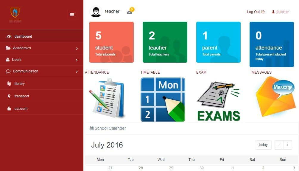 School Time! Classroom