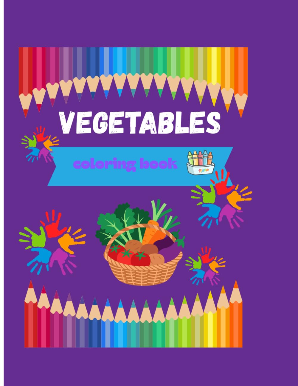 VEGETABLE COLORING BOOK: for kids