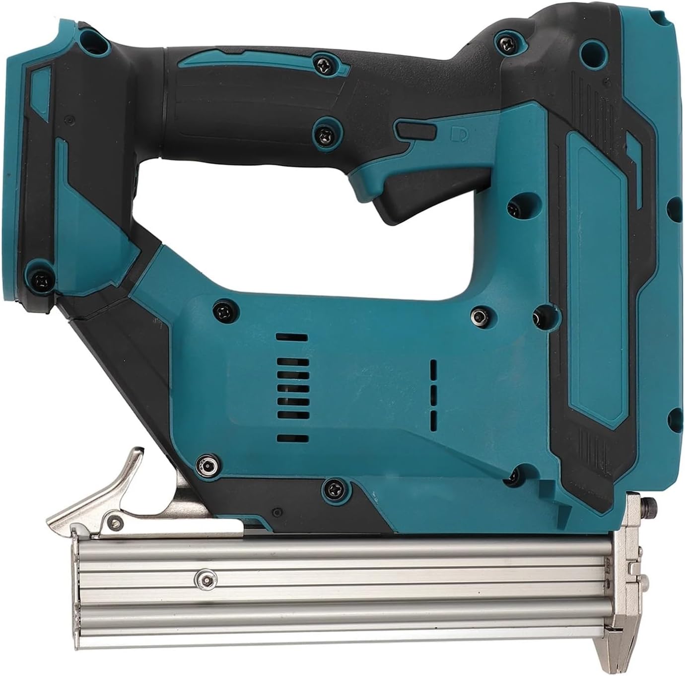 Pneumatic Power Nailer Decorative Tool Cordless Nailer for BL1850 18V Lithium Battery Powered Staple Gun Depth Adjustment Impact Drive Automatic Stapler