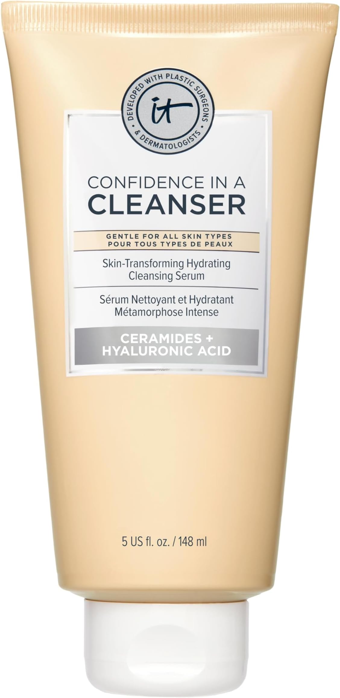 Confidence In a Cleanser, Hydrating Facial Cleanser for All Skin Types, 148ml