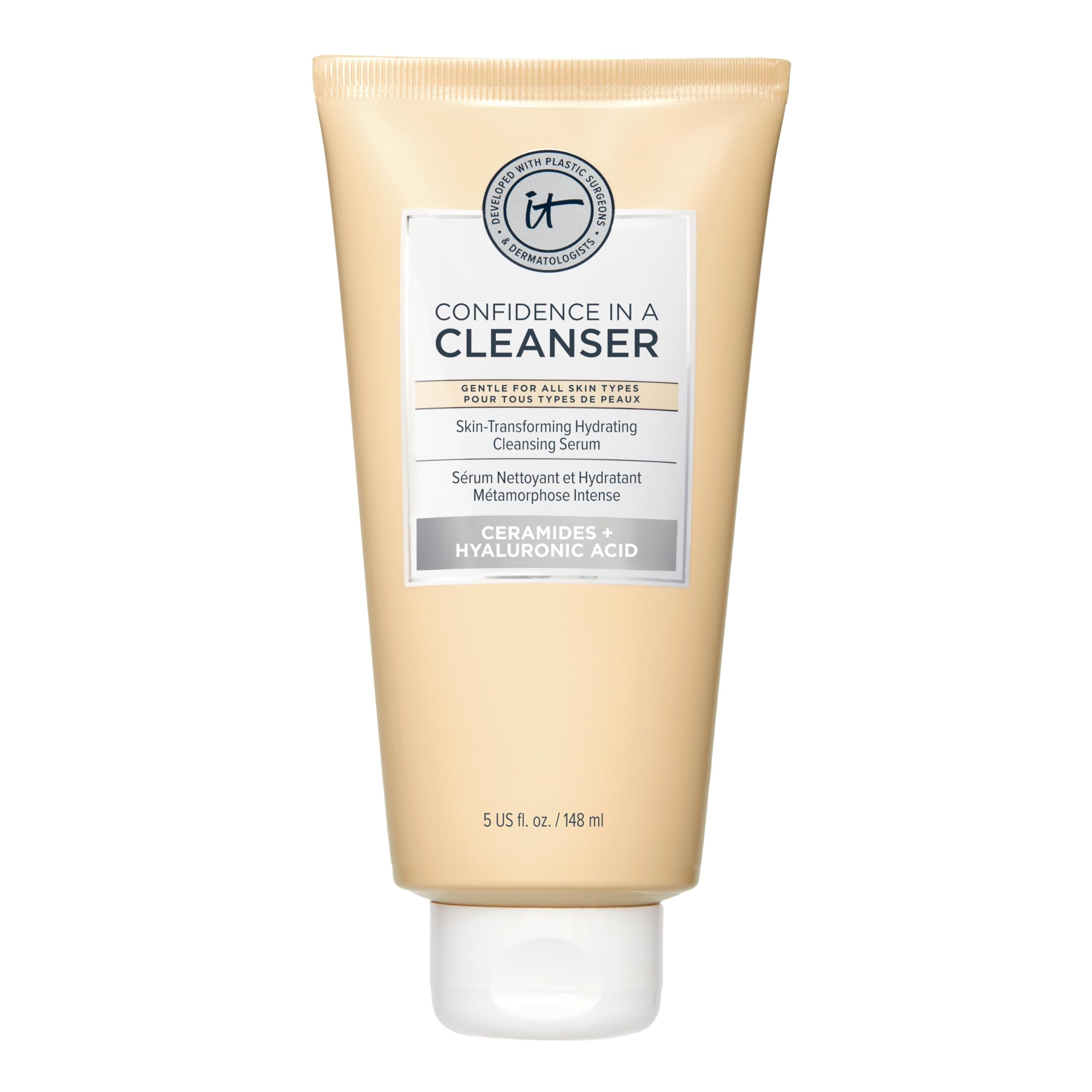 Confidence In a Cleanser, Hydrating Facial Cleanser for All Skin Types, 148ml