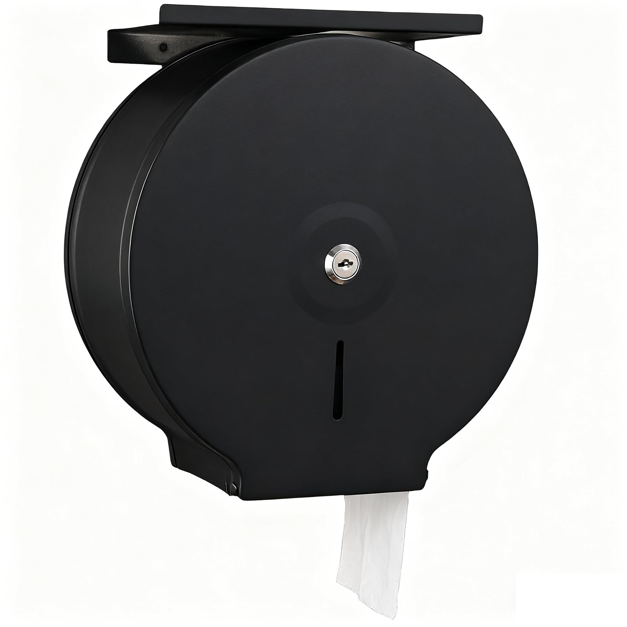 NICEME Toallero Acero Inoxidable Negro 255mm Mandril 40mm