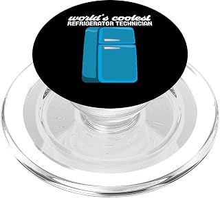 World Coolest Refrigerator Tech Clean Your Refrigerator Day PopSockets MagSafe PopGrip for iPhone