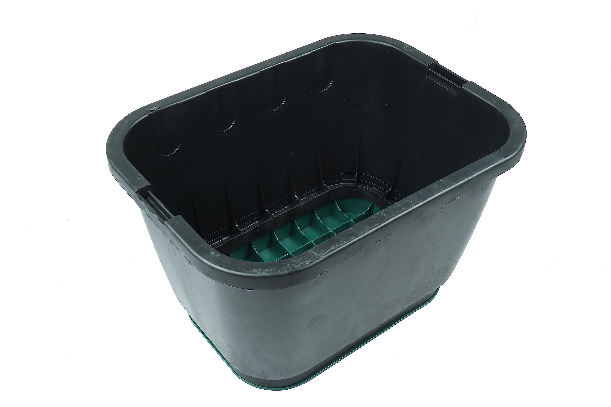 Wacredo Ventilbox Standard, 12" Ventilkasten rechteckig mit Deckel, 390 x 520 x 325mm Hydrantenschutzgehäuse Verteilerkasten für bis zu 6 Magnetventile | Bewässerung |Bewässerungsanlage