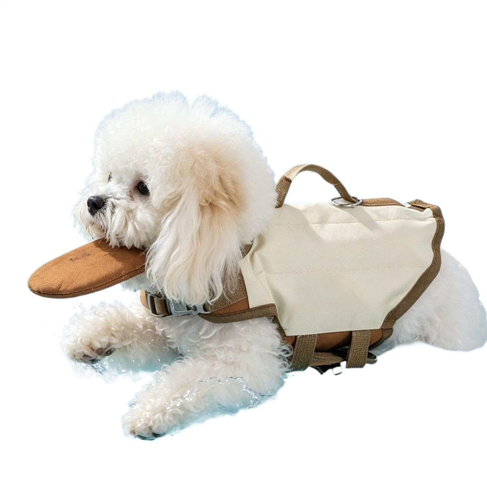 Gilet de sauvetage pour chien réglable flottabilité 50N pour chiot et grand chien