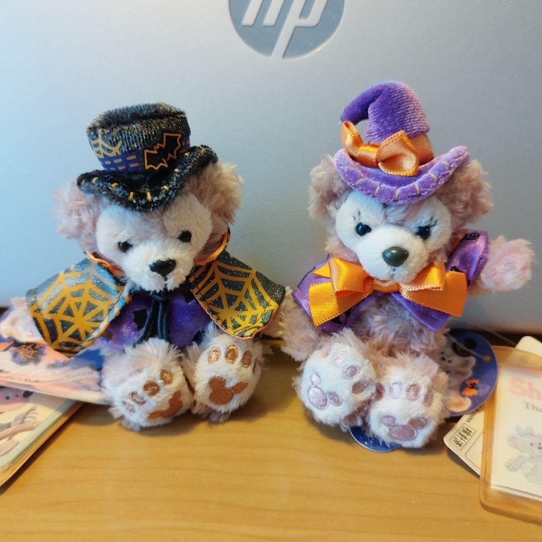 2011年　ハロウィン　ダッフィ　シェリーメイ　ぬいぐるみ　ストラップ Amazon.co.jp: 2011年 ハロウィン ダッフィー 、シェリーメイ