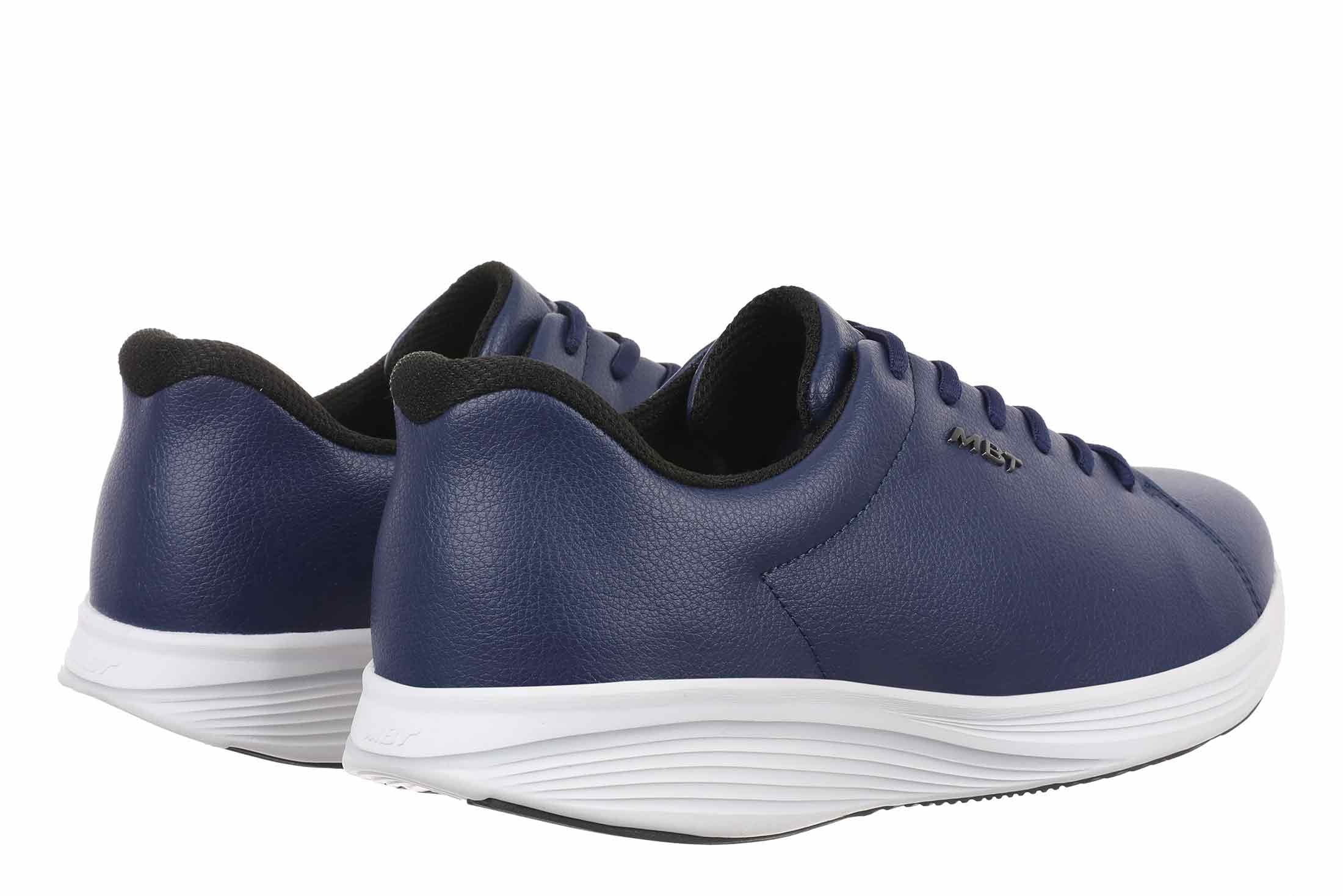 MBT SF-4000 Zapatillas de Hombre. Deportivas Caminar Anatómicas y Cómodas. Calzado Fisiológico de Confort y Estabilidad con Suela Balancín. Diseño en Cuero Sintético.