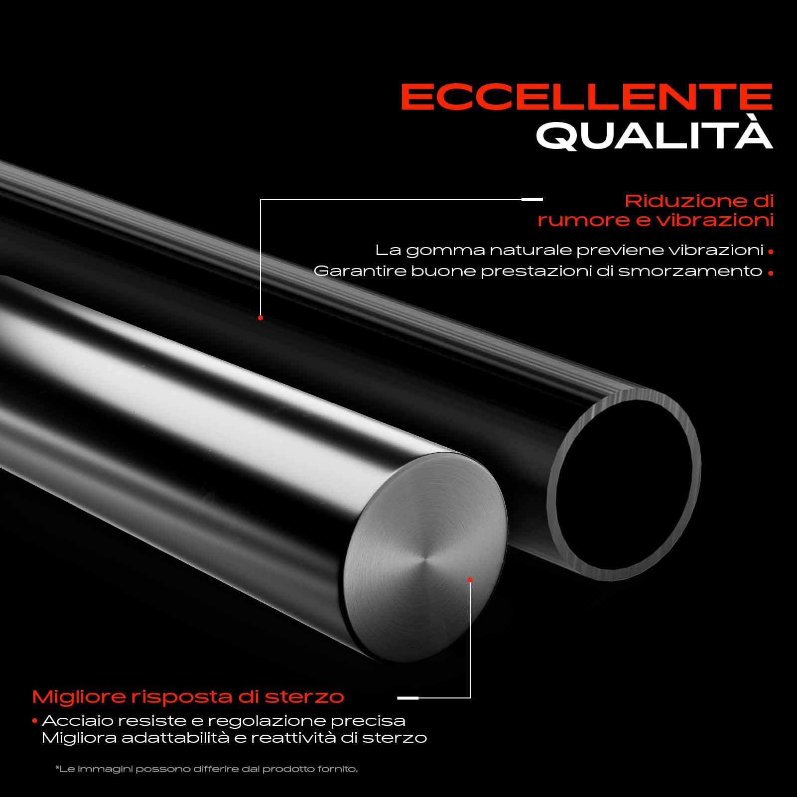 Frankberg Cuscinetto del montante Cuscinetto di supporto della sospensione Anteriore Compatibile con Grand Voyager V RT CaR.A.Van Replace# 4721547,906960