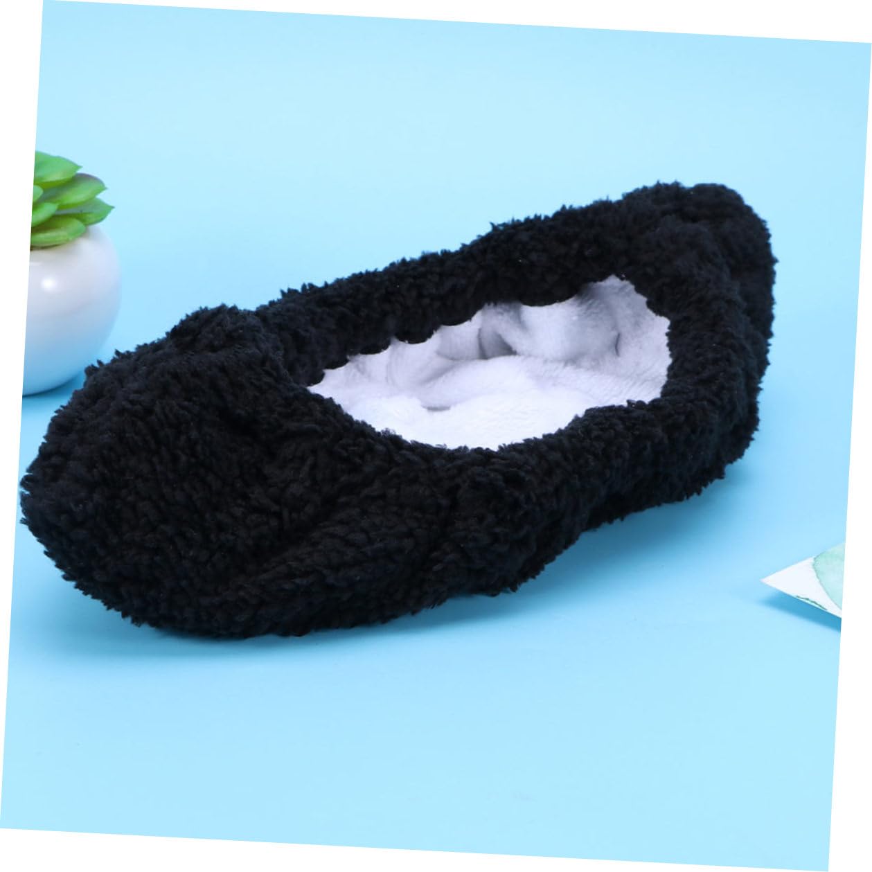 Coperture Elastiche in Poliestere Nero per Lame da Pattini da Ghiaccio, Protezione e Assorbimento umidità, per Pattinaggio su Ghiaccio Ragazzi M