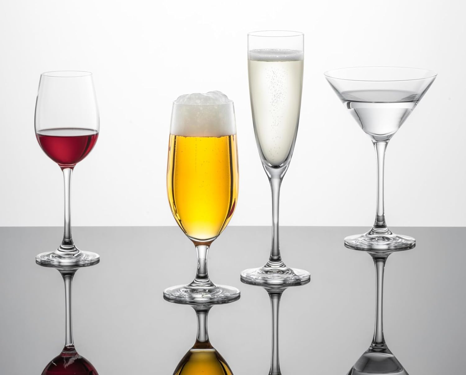 ZWIESEL GLAS M106296 Classico/Imperial Beer Glass, Set of 2, Machine Made