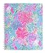 Lilly Pulitzer Large Hardcover Spiral Notebook, 11" x 9.5" with 160 College Ruled Pages, Cay to my Heart
