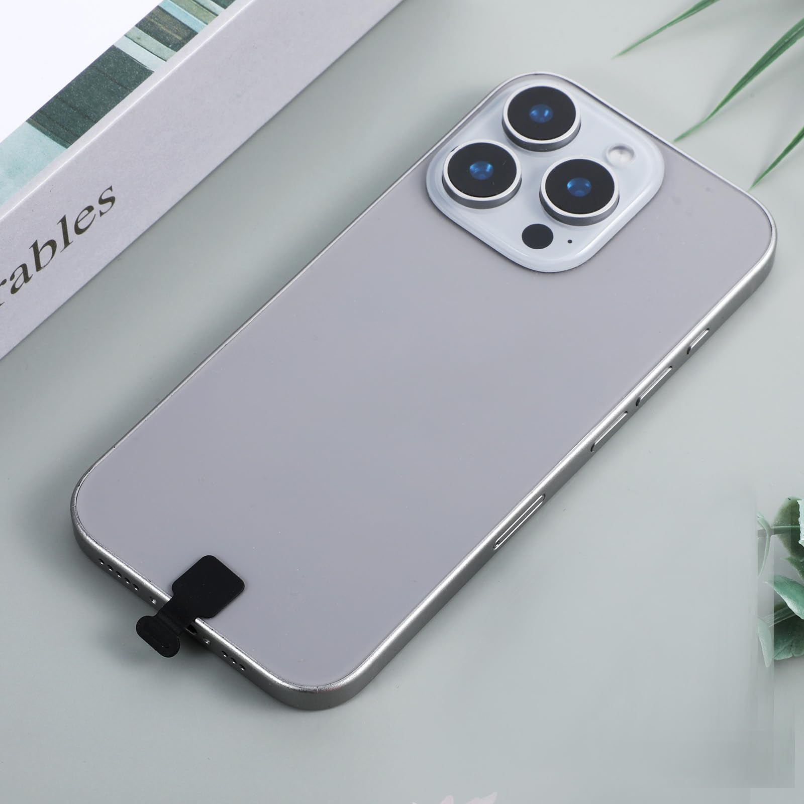 Jeffdad 10 sztuk zatyczek ochronnych USB C, zatyczki przeciwpyłowe do telefonu komórkowego, silikonowe osłony USB C, ochrona przed zgubieniem, zatyczki chroniące przed kurzem, kompatybilne z telefonem