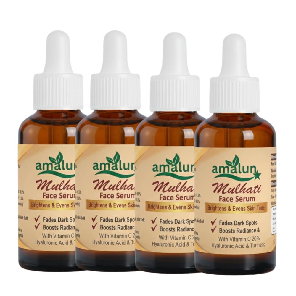 Ayurvedic Mulethi serum Under Eye Dark Circle Oil | Herbal Eye Care Oil with Manjistha, Licorice & Kumkumadi | Helps Reduce Appearance of Dark Circles & Puffiness | Non-Sticky Night Care | For Men & Women (30 ml) (Pack of 1) — Amazon image 9