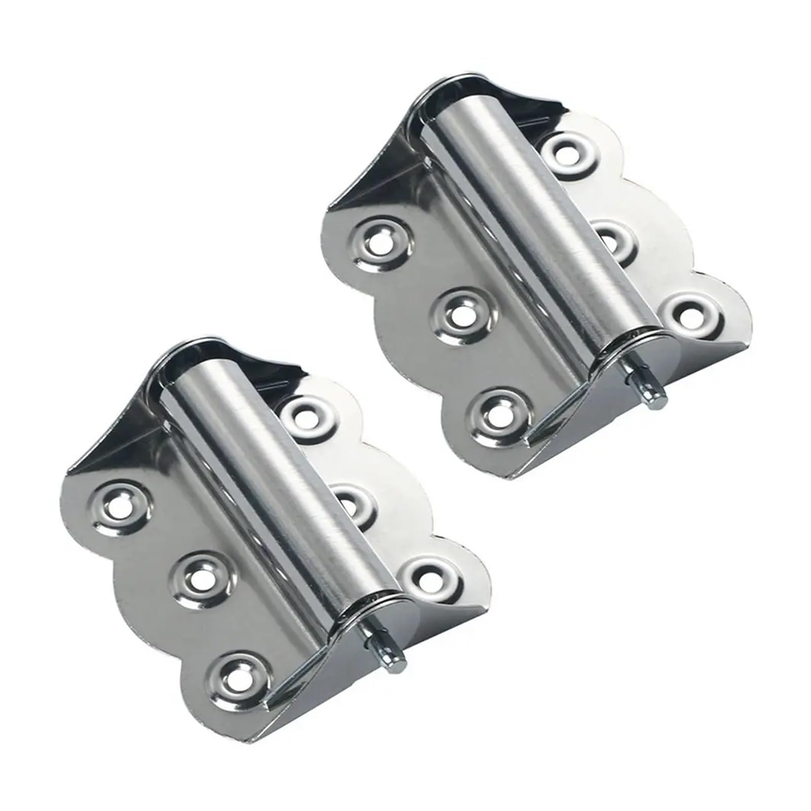 Charnière papillon en acier inoxydable à ressort pour porte et moustiquaire 2 pcs
