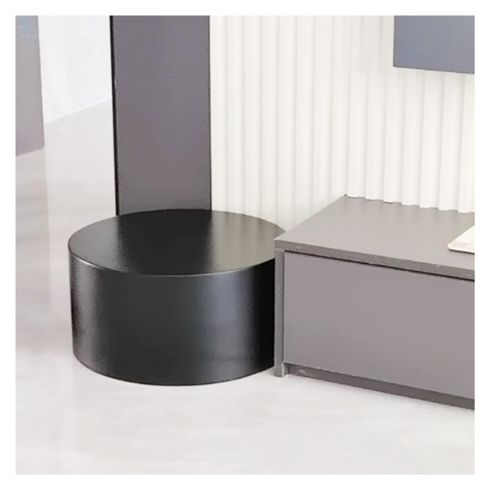 LYDBMYT Cylinder Pedestal Stands, Clothing Store Cylinder Display Stands, Platform Base Stand for Wedding Art Decor, Showing Model Plinth Pillar(40x20cm)