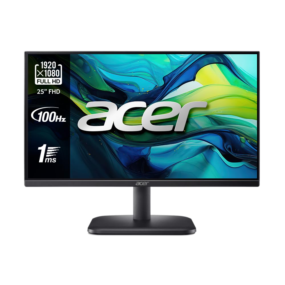 Acer EK1 Monitor | EK251QE | Schwarz