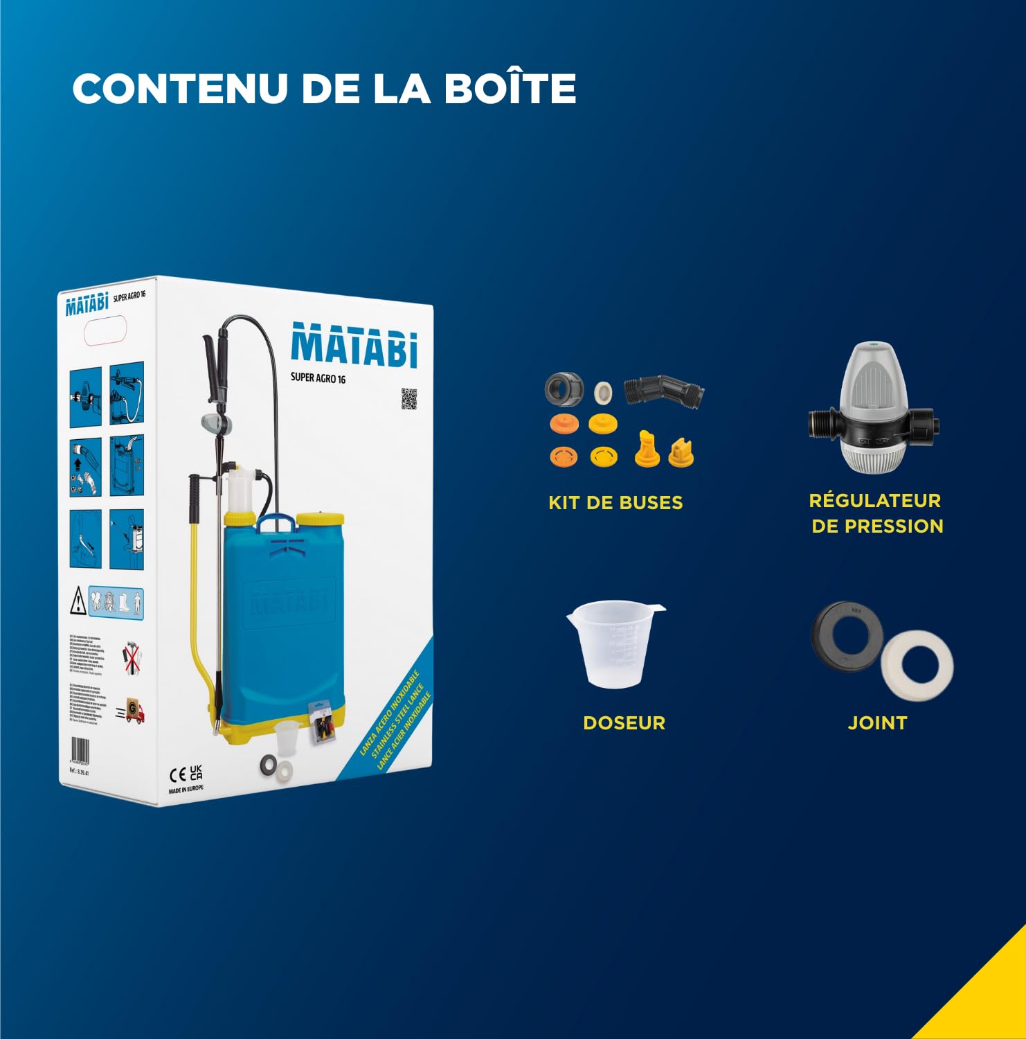 MATABI 83941 - Pulverizador Super Agro 16