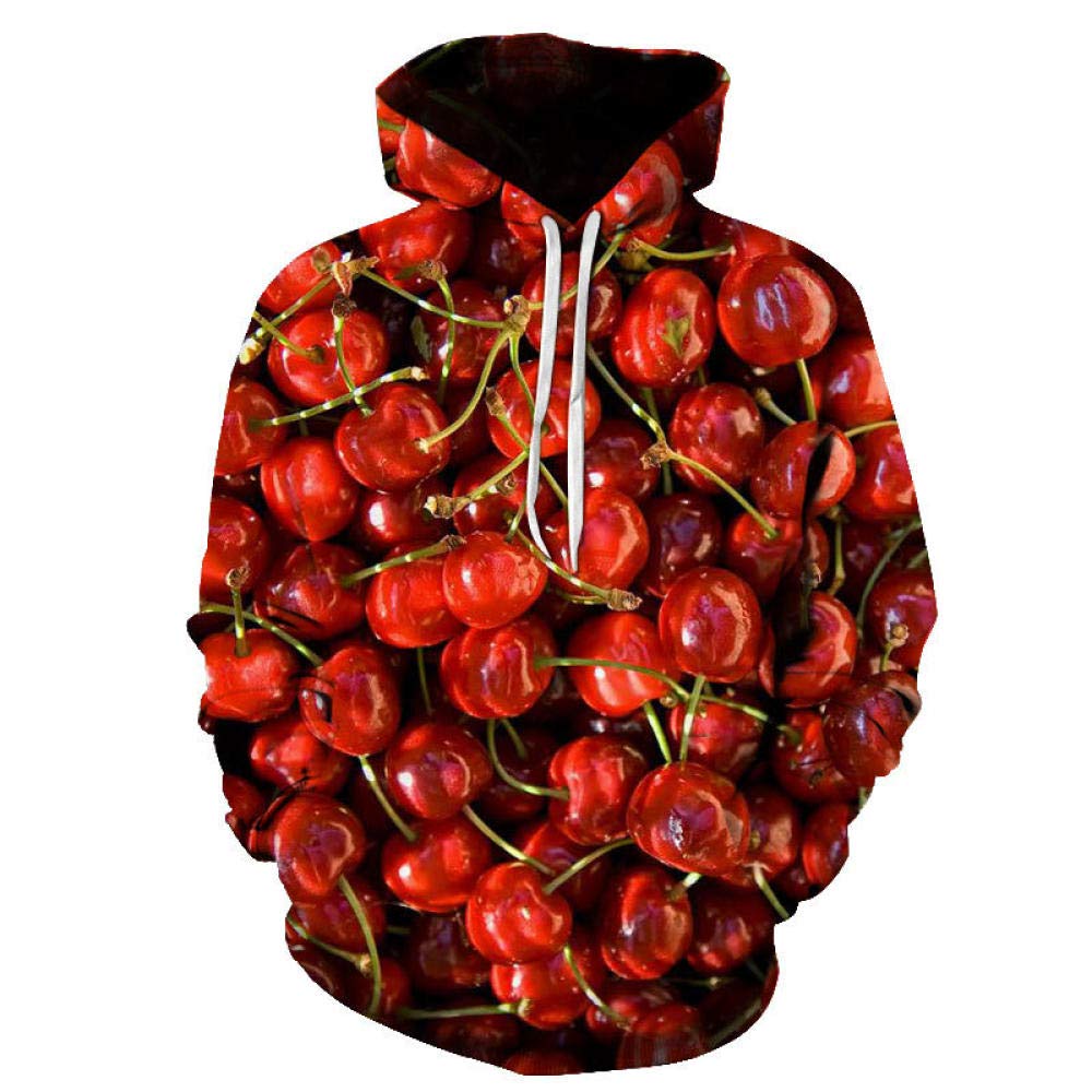 Sweats à capuche à manches longues avec poche pull ado graphique imprimé 3D - 4
