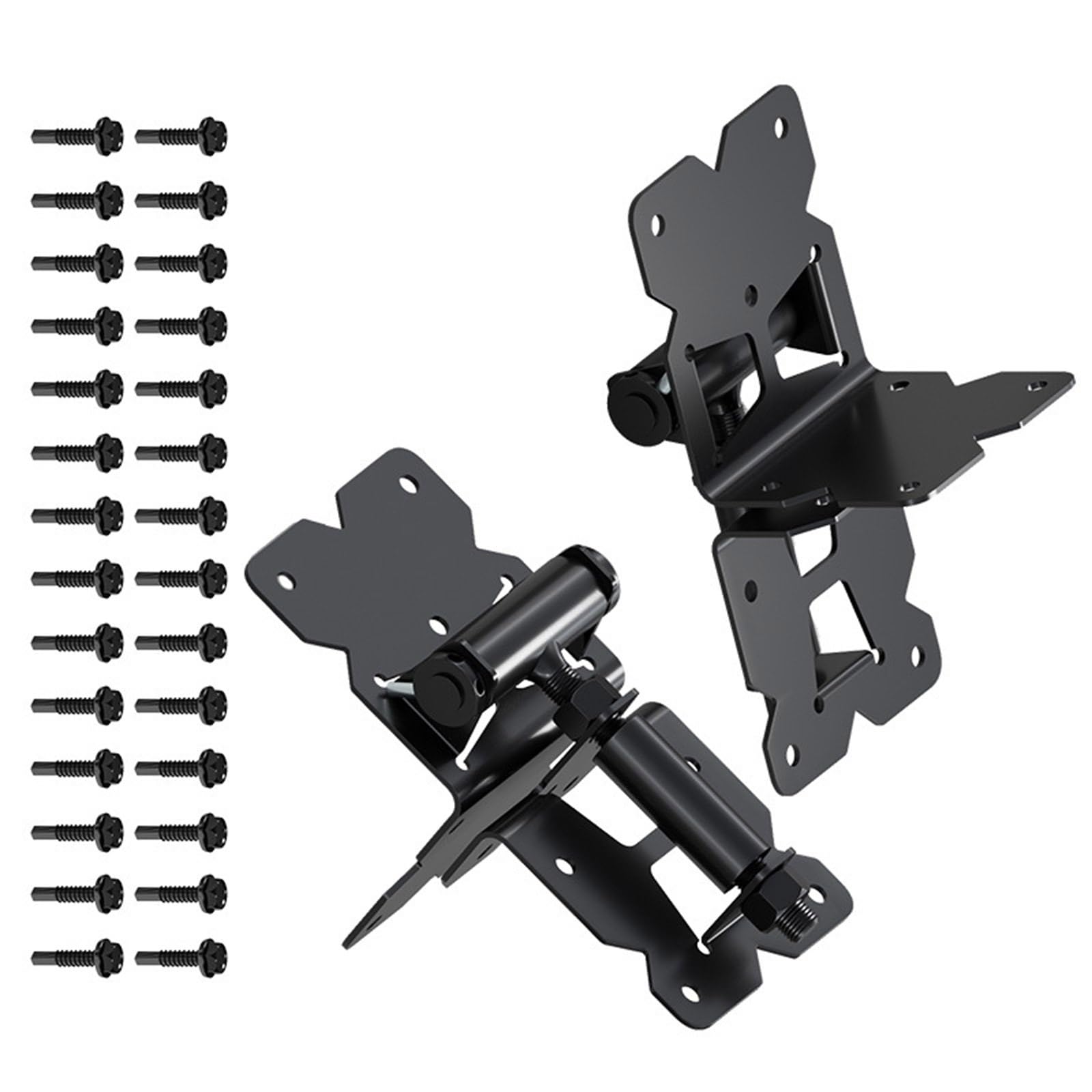 Buxuaaaa Multicolor Auto Closing Gate Hinge Stainless Steel Gate Closing 90 Degree Garden Fence Door Hinge Hardware Stainless Steel Hinges